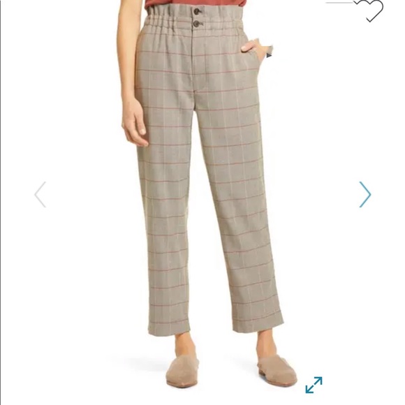 Madewell Paper Bag Pants - Picture 1 of 7